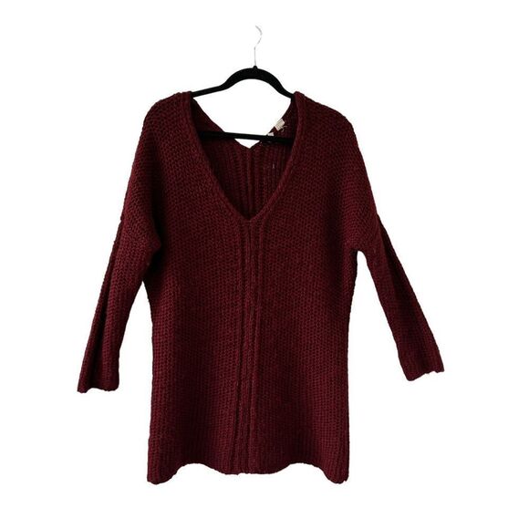 Anthropologie Moth Tunic Sweater Knitted Alpaca Wool Blend Women's Size S/P - Picture 1 of 7